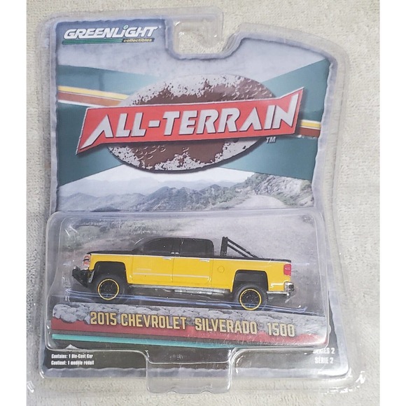 Greenlight 2015 Chevrolet Silverado 1500 Pickup All Terrain NIP - Picture 1 of 2